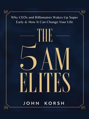 cover image of The 5 Am Elites